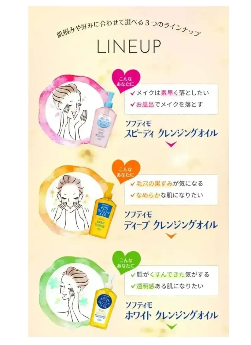 KOSE Cosmeport Softymo Speedy Cleansing Oil 60ml