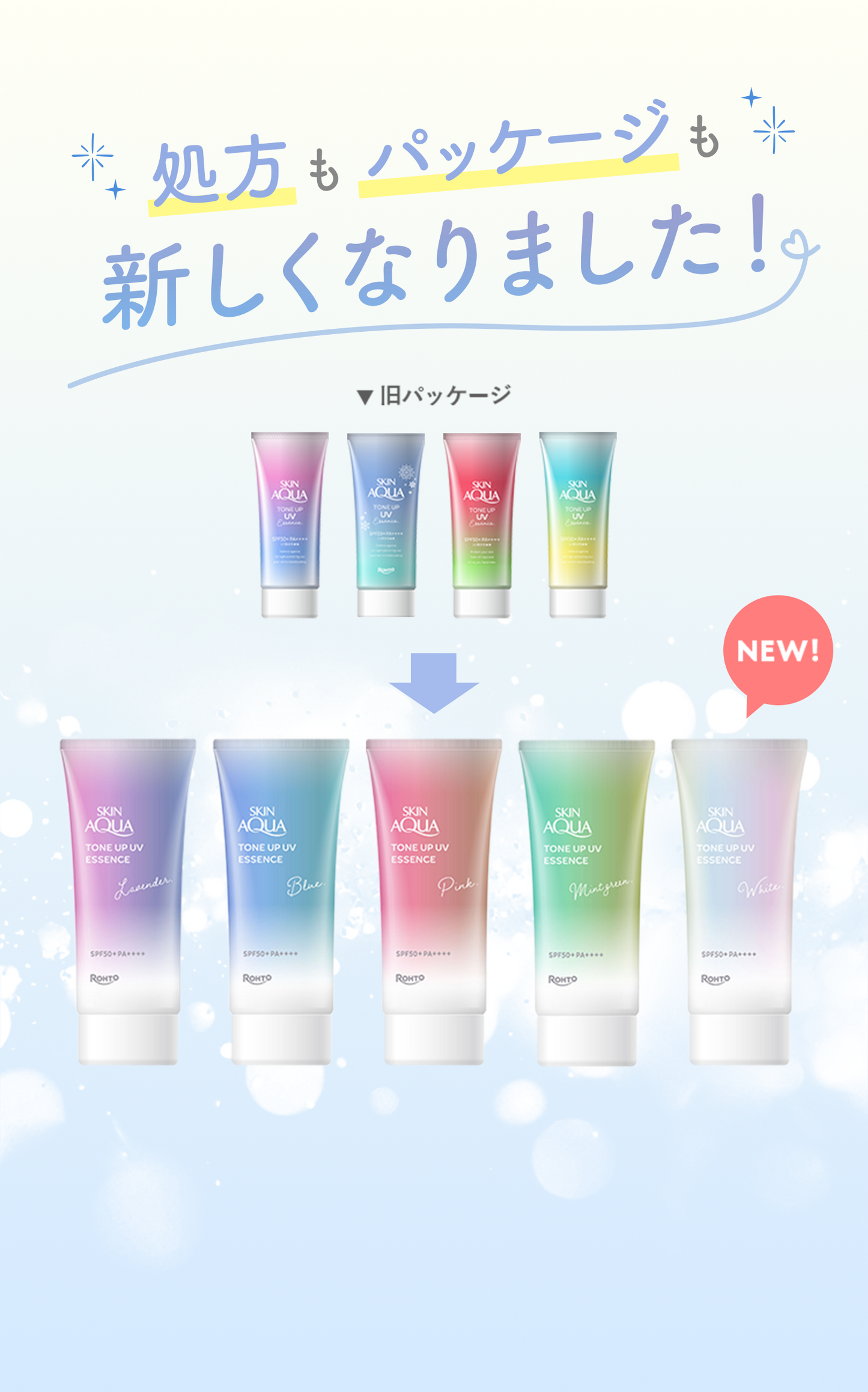 SKIN AQUA Tone Up UV Essence Lavanda 80g