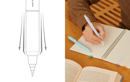 MITSUBISHI PENCIL Kurutoga KS Model 0.5mm - Ice blue