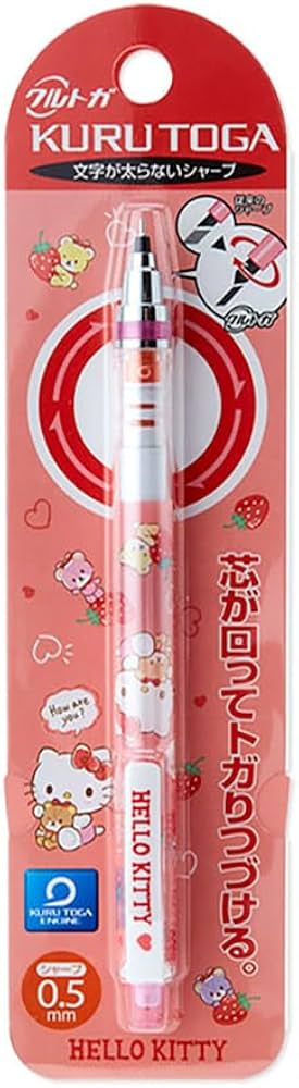 MITSUBISHI PENCIL Kurutoga Standard Model 0.5mm - Hello Kitty