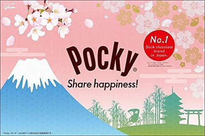 GLICO Pocky Sakura Match Variety Pack (8 bolsas individuales)