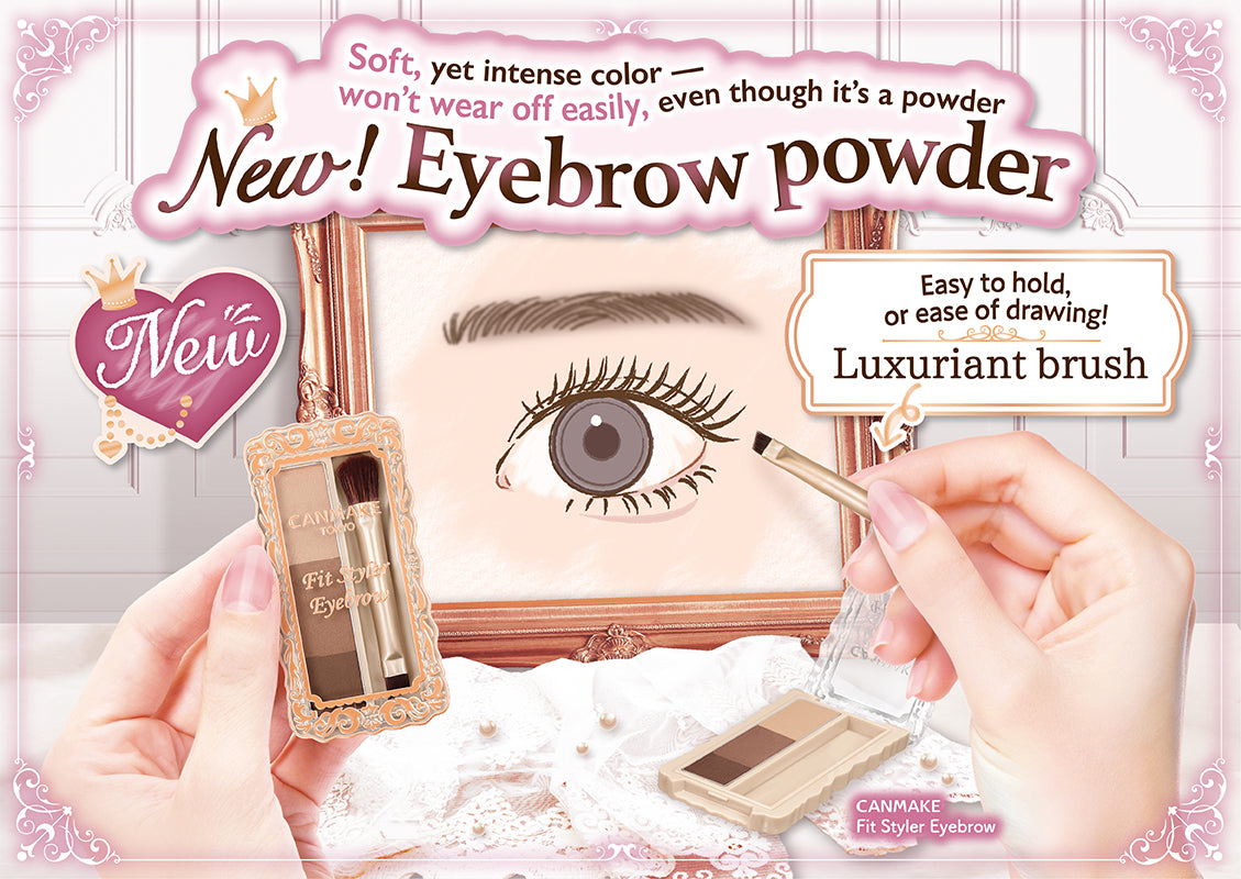 CANMAKE Fit Styler Eyebrow 01 (Natural Brown)