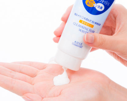 KOSE Cosmeport Softymo W White Cleansing Wash 190g
