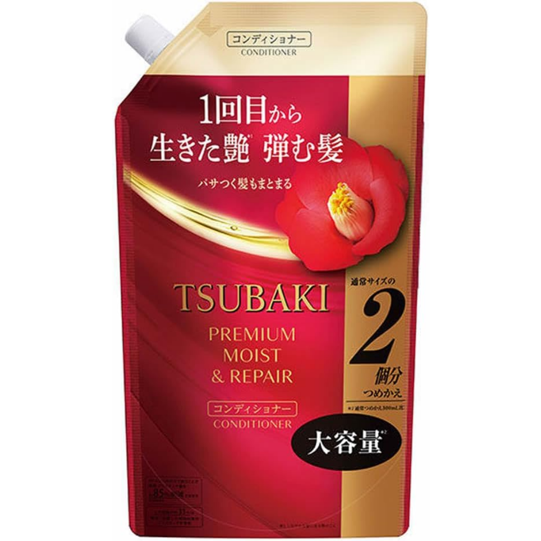 TSUBAKI Premium Moist & Repair Conditioner (Refill) 600ml