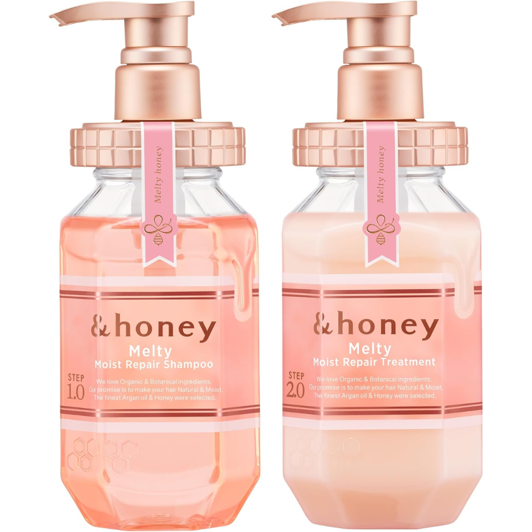 & honey Melty Moist Repair Shampoo + Treatment set 440g