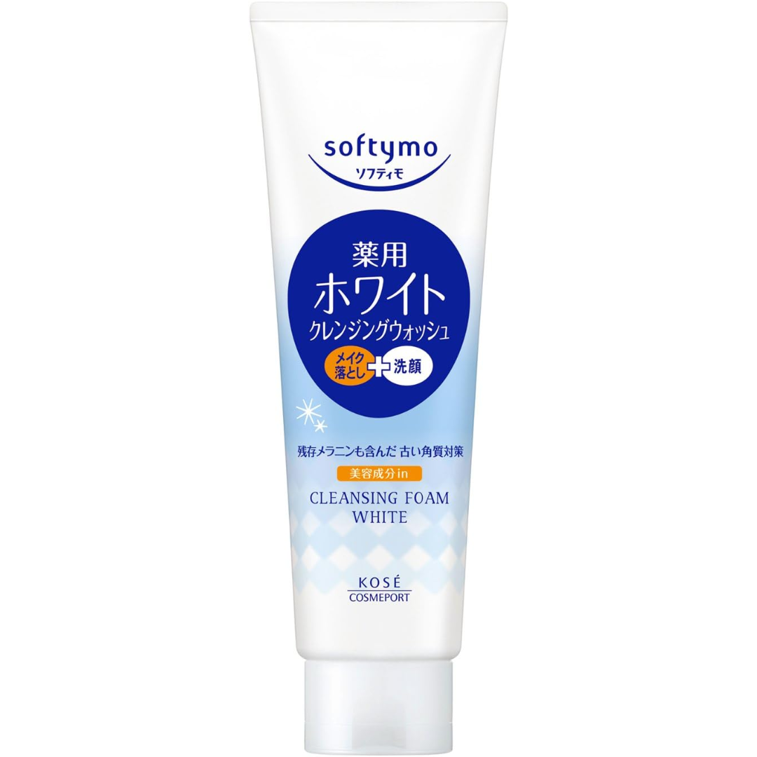 KOSE Cosmeport Softymo W White Cleansing Wash 190g