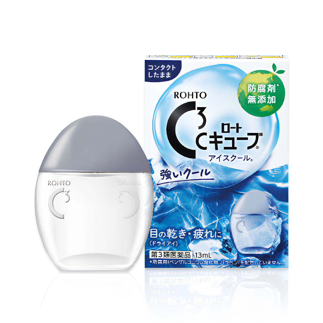 ROHTO C Cube Contact Ice Cool 13mL