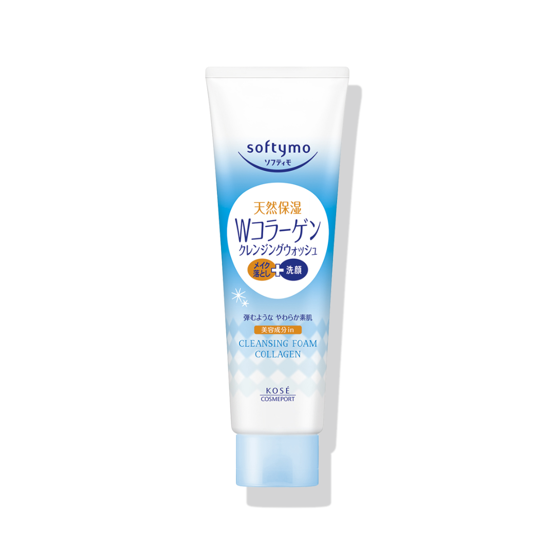 KOSE Cosmeport Softymo W Collagen Cleansing Wash 190g