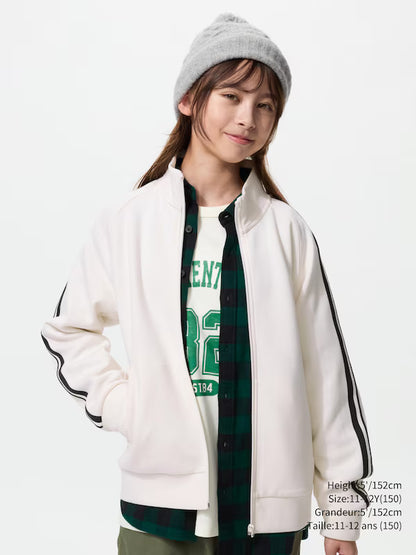 KIDS DRY SWEAT FULL-ZIP JACKET (Talla: 130cm)