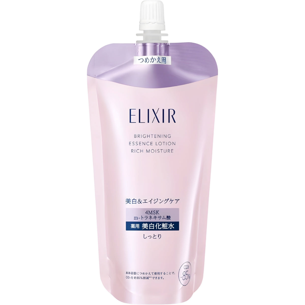 ELIXIR Brightening Essence Lotion Rich Moisture (Refill) 150ml