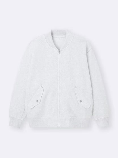 Unisex Heavy Weight Sweat Ribbed Jacket (Talla L)