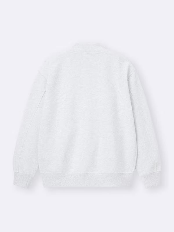 GU Heavy Weight Sweat Ribbed Jacket - L