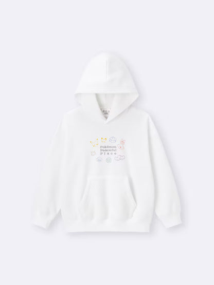 GU Sudadera con capucha POKE PEACE  (Color: Amarillo - 140cm)