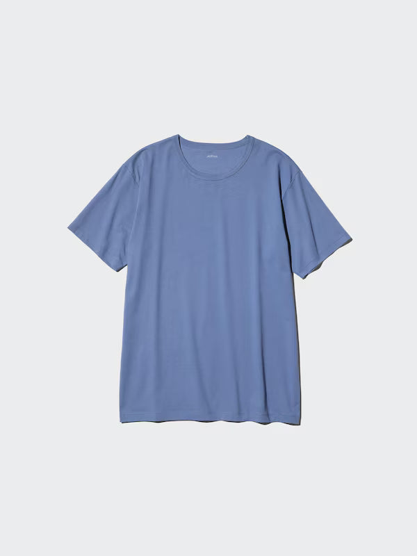 UNIQLO AIRism Cotton Crew Neck T (M - XL)