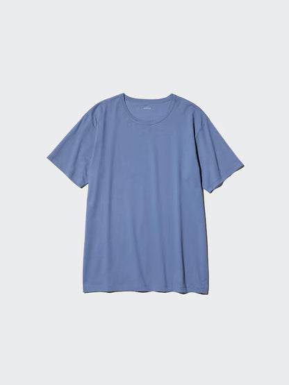 UNIQLO AIRism Cotton Crew Neck T (M - XL)