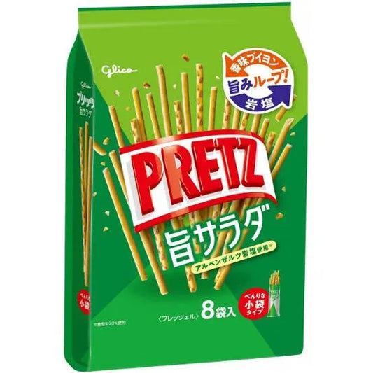 GLICO Pretz (8 bolsas individuales) - Salad