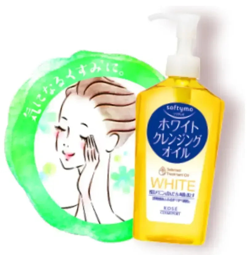 KOSE Cosmeport Softymo White Cleansing Oil - Envase + Refill
