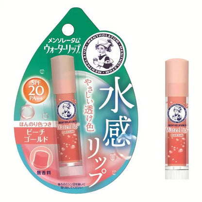 MENTHOLATUM Water Lip 4.5g - Peach Gold