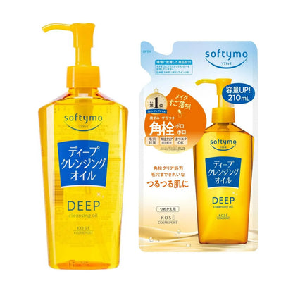 KOSE Cosmeport Softymo Deep Cleansing Oil - Envase + Refill