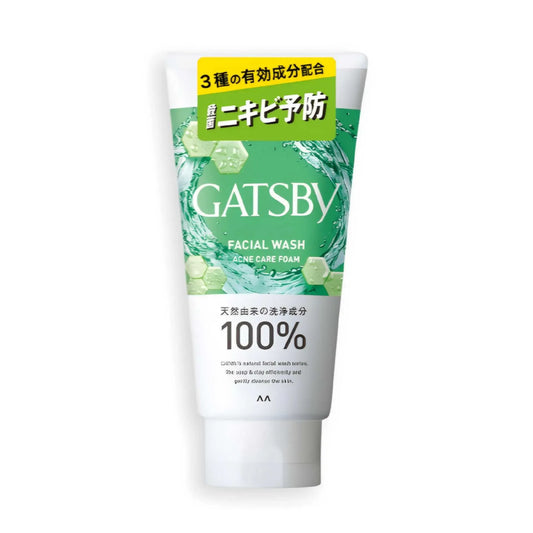 GATSBY Facial Wash -  Acne Care Foam 130g
