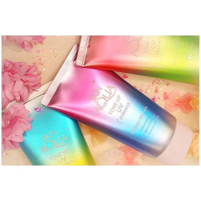 SKIN AQUA Tone Up UV Essence Happiness Aura 80g