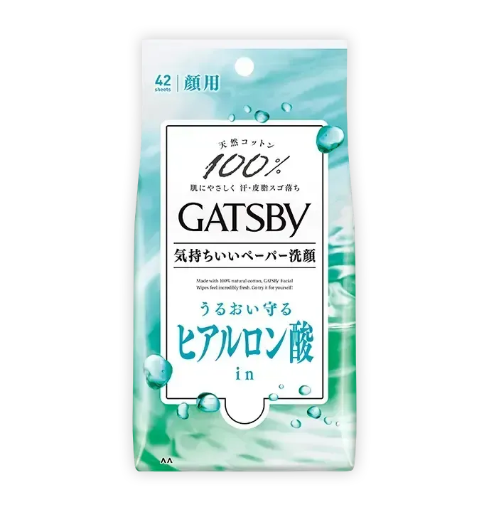 GATSBY Facial Paper (42 und.) - Moist Type