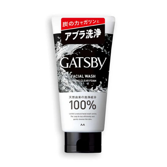 GATSBY Facial Wash - Strong Clear Foam 130g