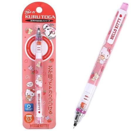 MITSUBISHI PENCIL Kurutoga Standard Model 0.5mm - Hello Kitty