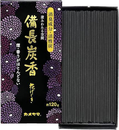 KAMEYAMA Hanageshiki Bichotan 120g (Libre de humo y olor)