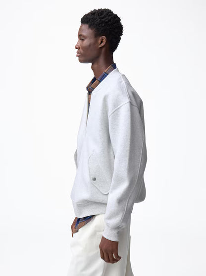 GU Heavy Weight Sweat Ribbed Jacket - L