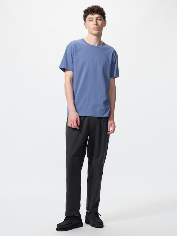 UNIQLO AIRism Cotton Crew Neck T (M - XL)