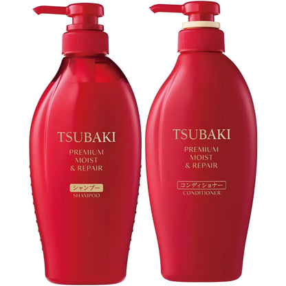 TSUBAKI Premium Moist & Repair Shampoo & Conditioner 450ml