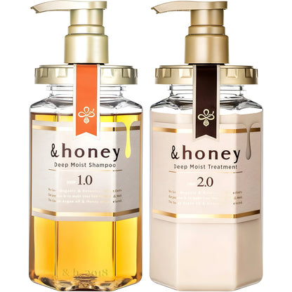 & honey Deep Moist Shampoo & Treatment set