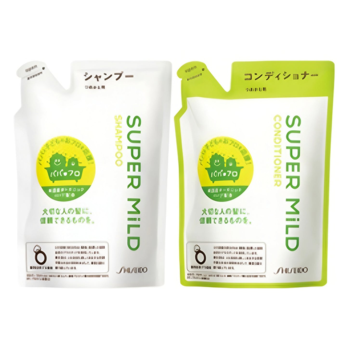 SHISEIDO Super Mild Shampoo & Conditioner 400ml (Refil)